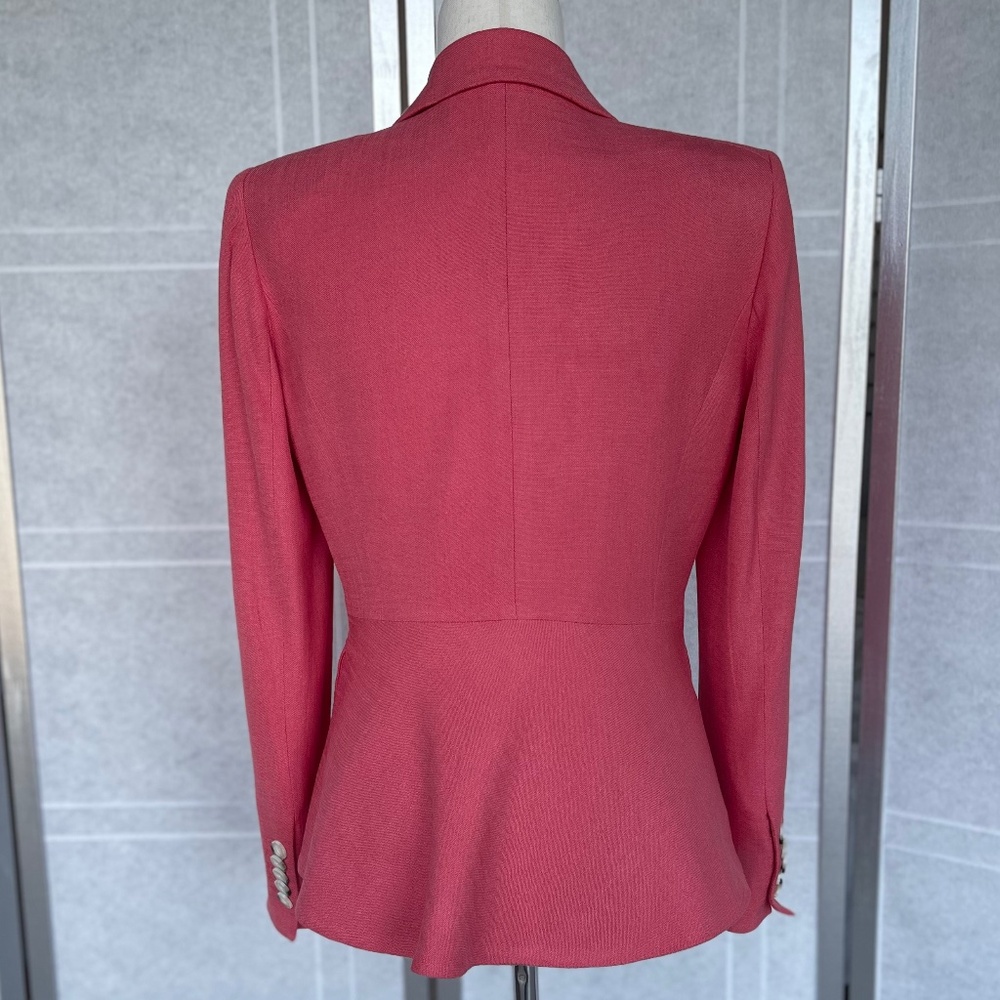 Veronica Beard Melon Danielle Dickey Jacket Sz 4 - image 4